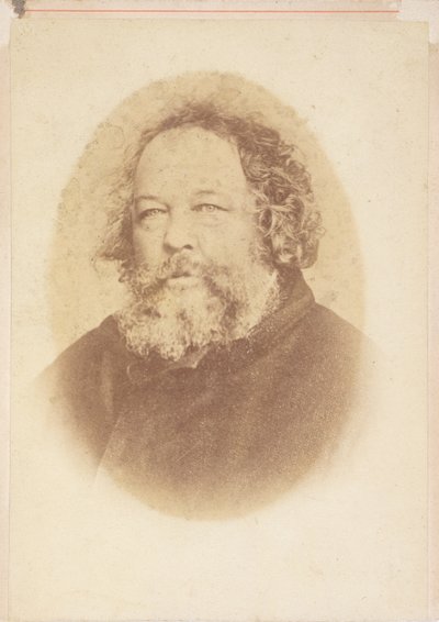 Retrato de Mijaíl Aleksándrovich Bakunin (1814-1876), por O.Meistring, Ginebra 1867 de O. Meistring